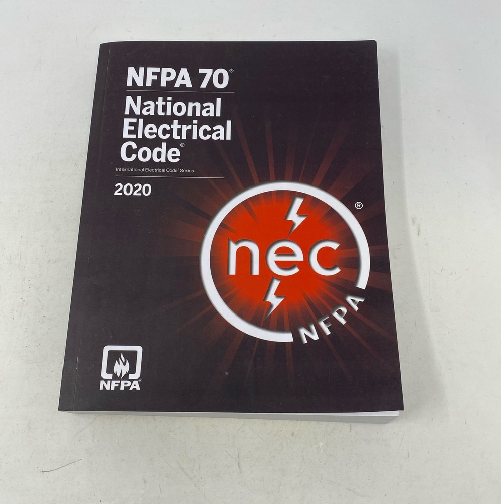 NFPA 70 National Electrical Code 2020 Softbound - Black/Red 8.5x11