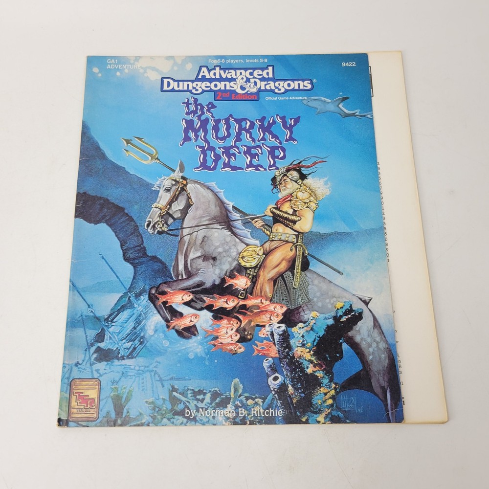 The Murky Deep (Advanced Dungeons & Dragons Module GA1) TSR 9422