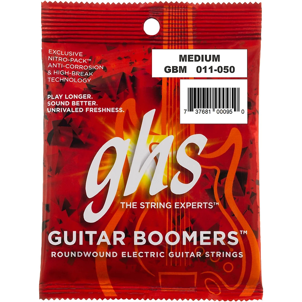 GHS GBM Boomers Medium Electric Guitar Strings