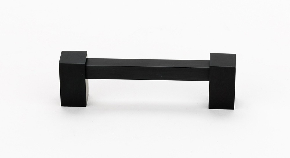 Alno A718-6-PB/NL Contemporary II 6" Pull Unlacquered Brass