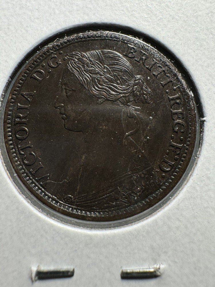 1864 1/2 HALF CENT NOVA SCOTIA HIGH GRADE!