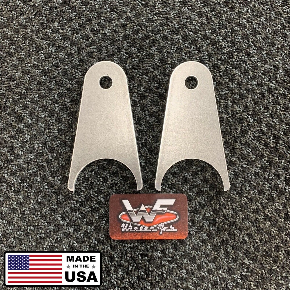 4 Link - 3" Axle Tabs - Pair - Brackets Custom Mounting WinterFab