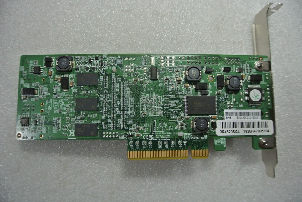 HighPoint RocketRAID 4520 MINI-SAS 6GB/S SAS/SATA HARDWARE RAID HBA PCIe