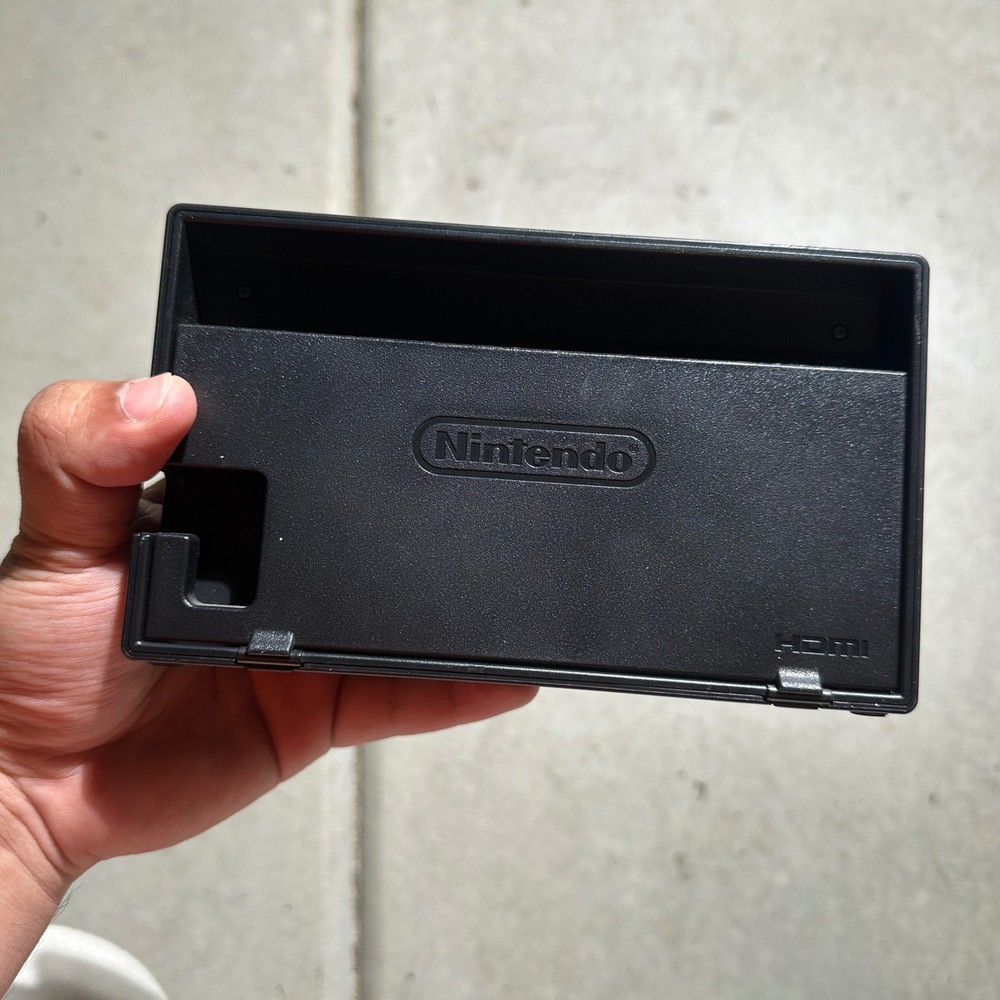 Nintendo Switch Docking Station HAC-007 Black OEM Replacement Good Condition