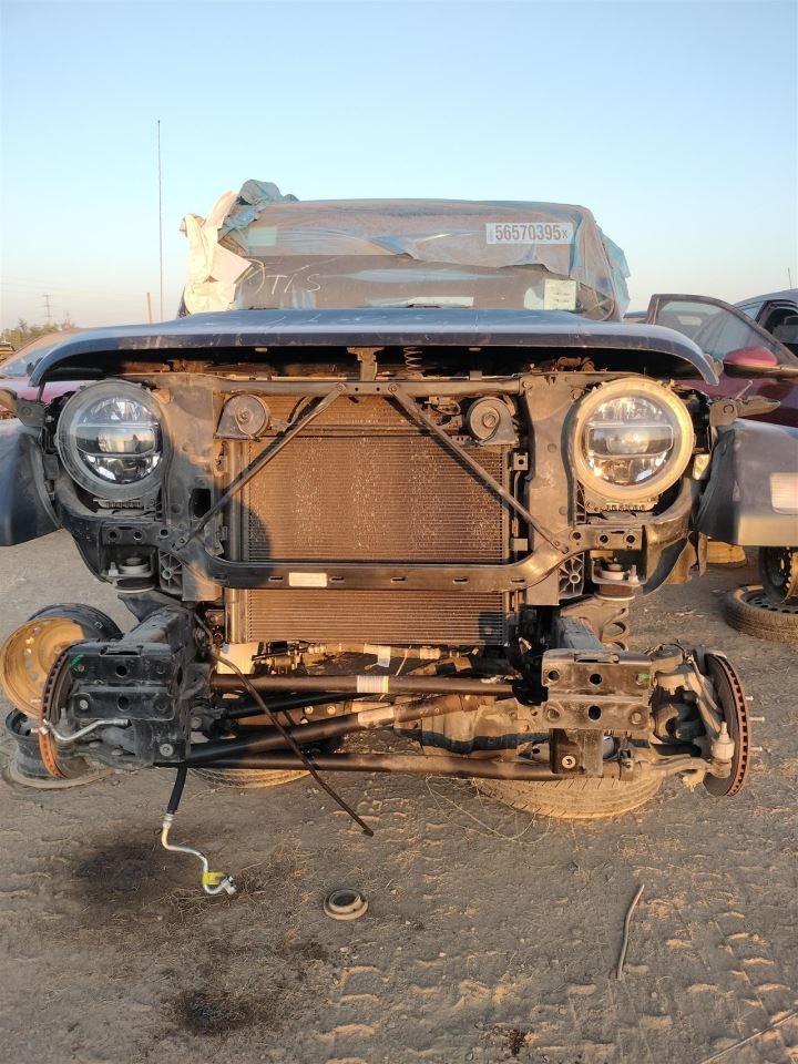 LEFT REAR DOOR WINDOW REGULATOR OEM 2019 JEEP WRANGLER