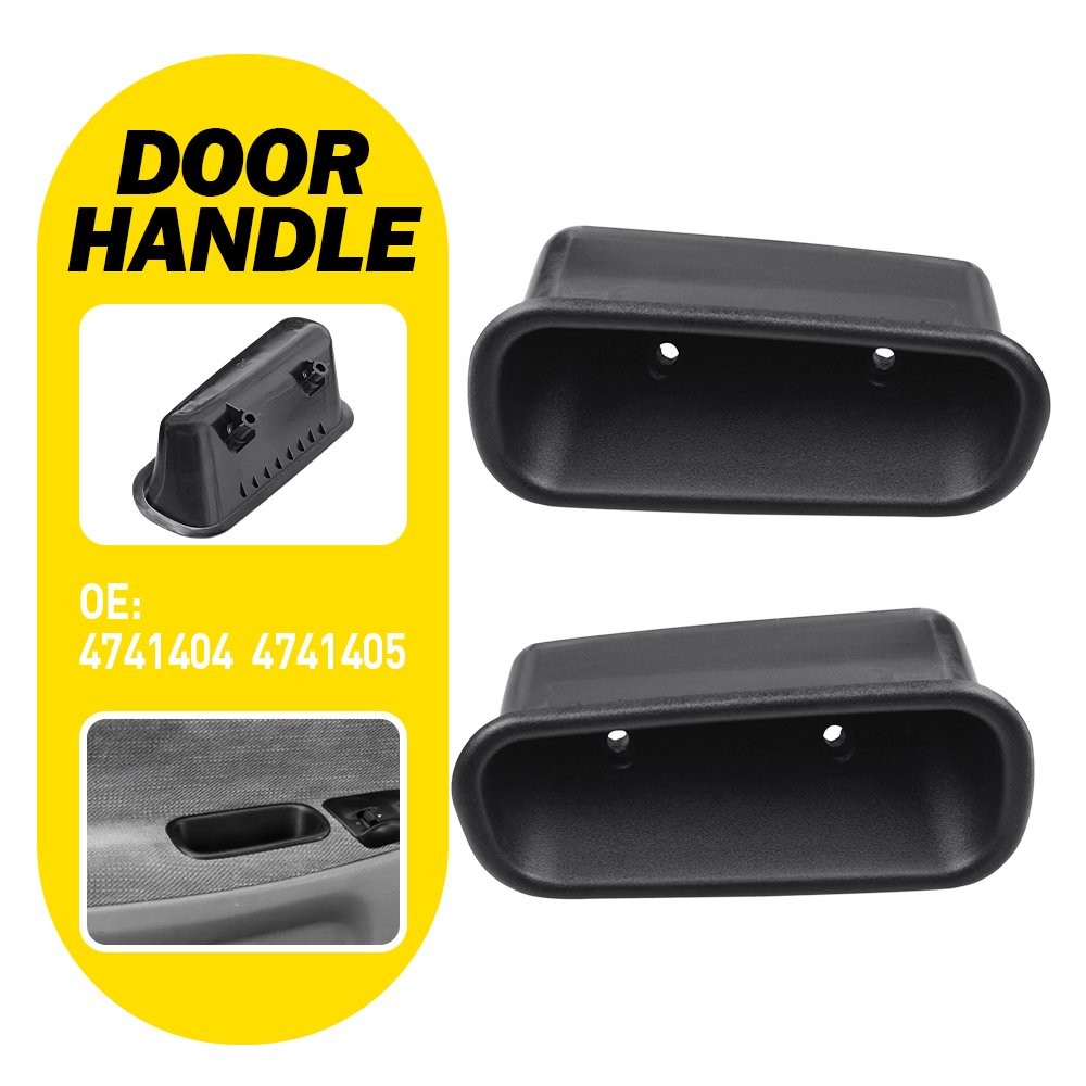 2 For 1994-2001 2002 Dodge Ram 1500 2500 3500 Front RH & LH Door Pull Handle Cup