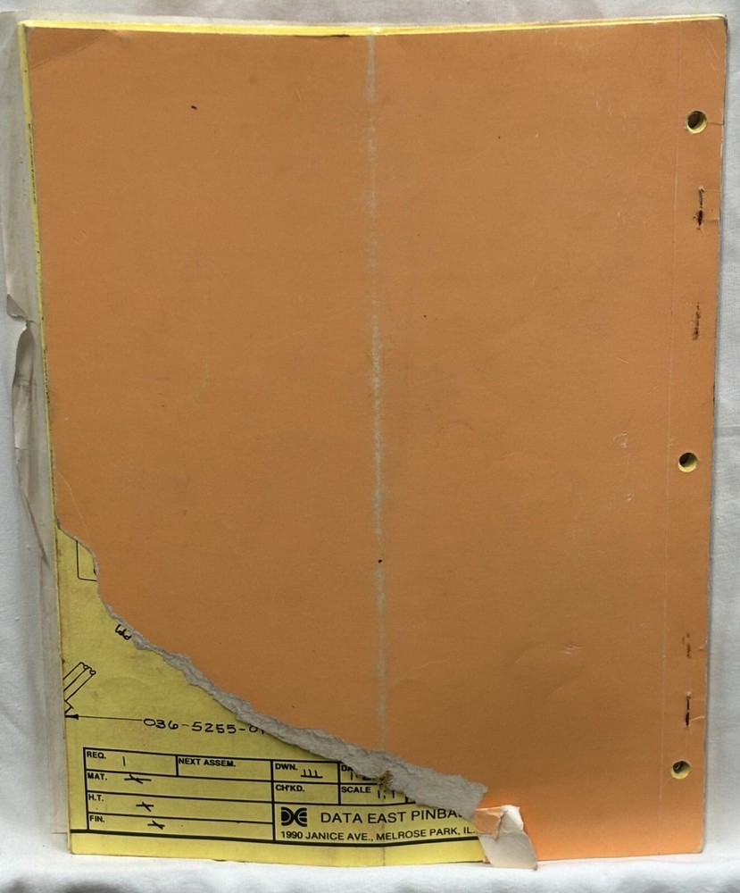 ORIGINAL-DATA EAST-LETHAN WEAPON 3-OWNERS MANUAL