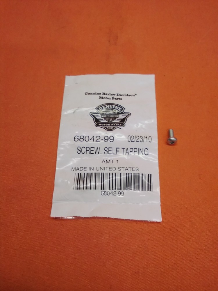 HARLEY DAVIDSON GENUINE SELF TAPPING SCREW 68042-99