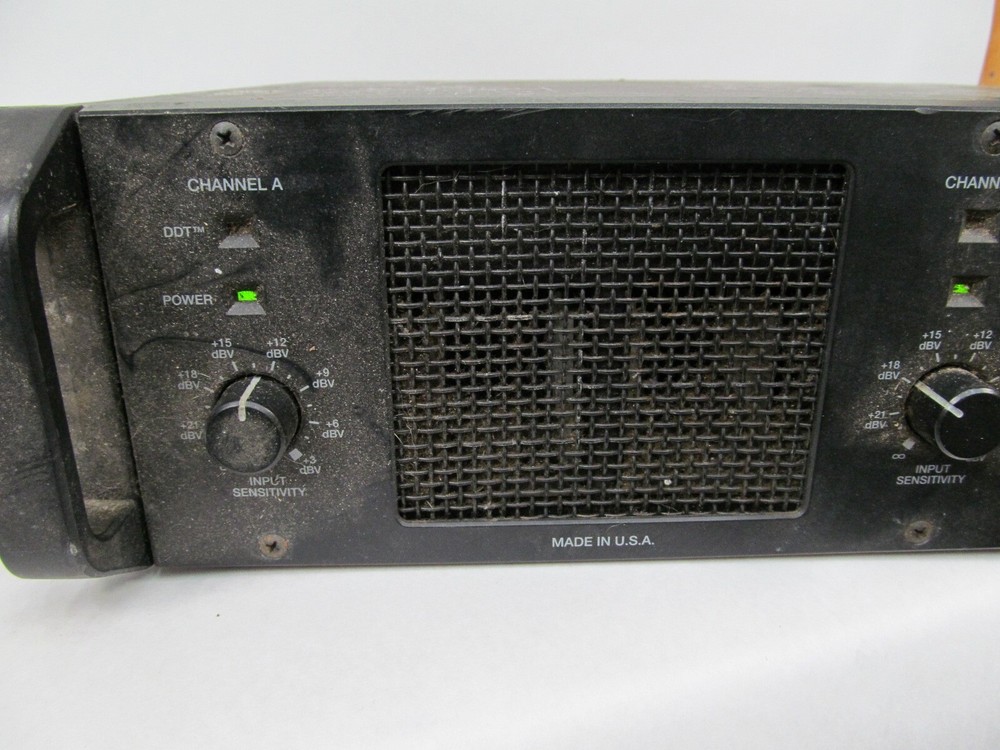 Peavey CS-800X Stereo Power Amplifier Rack Mount As is Read