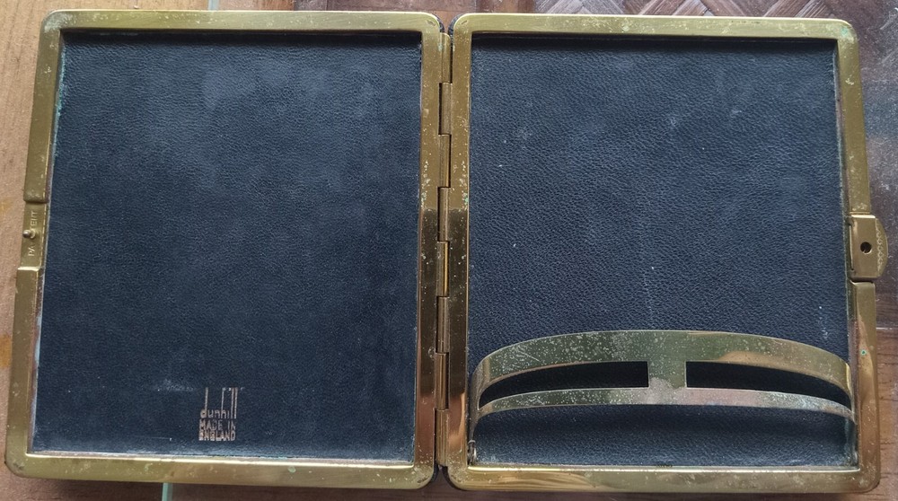Dunhill made in england cigarette case