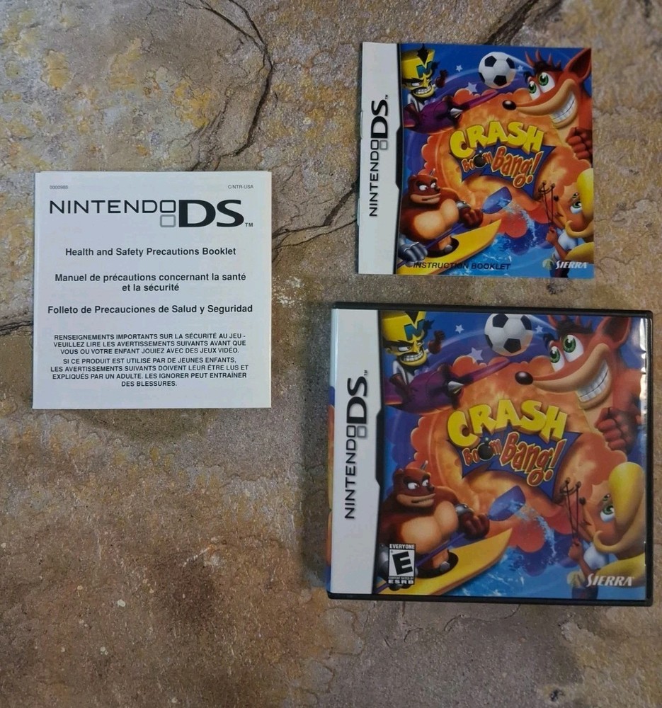 Crash Boom Bang Case - Nintendo DS *EXCELLENT, SEE DESC*