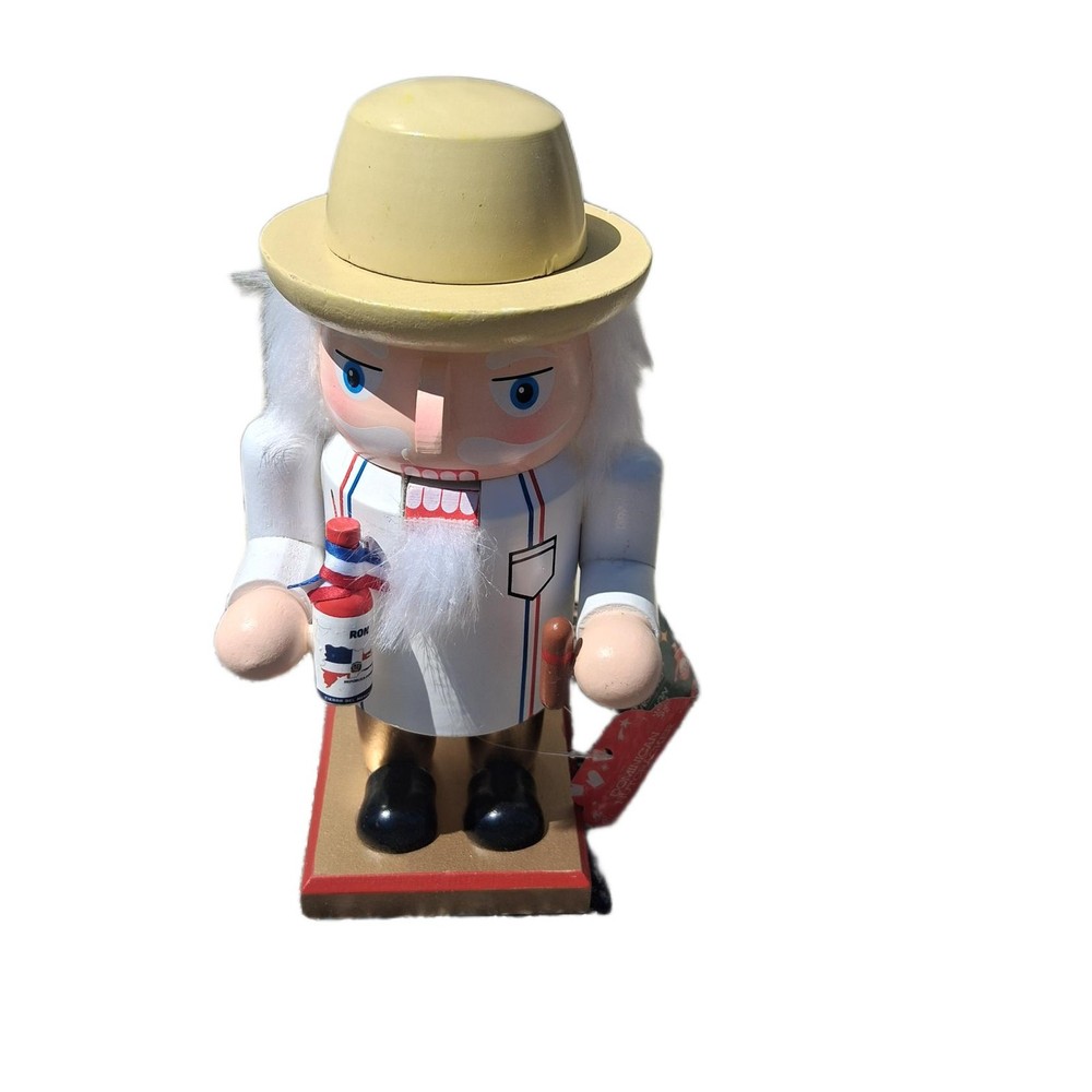 9" Dominican Nutcracker by Tinsel & Elves