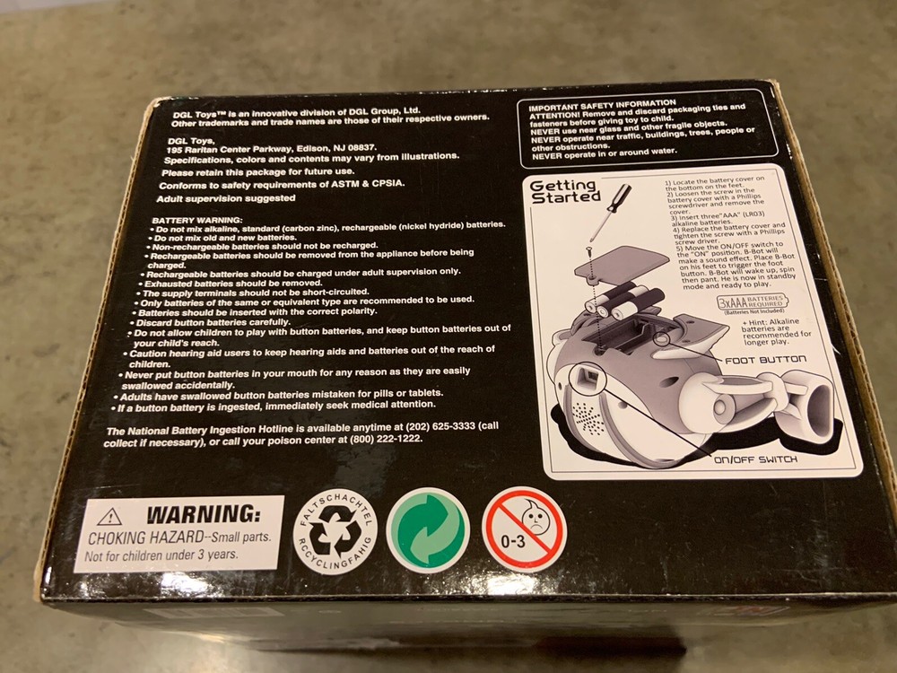 B.Bot Robotic Buddy(New England Patriots)