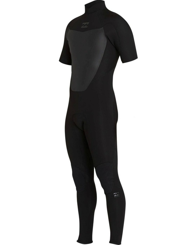 BILLABONG Men's 2/2 ABSOLUTE COMP BZ S/S Wetsuit - BLK - Medium Tall - NWT