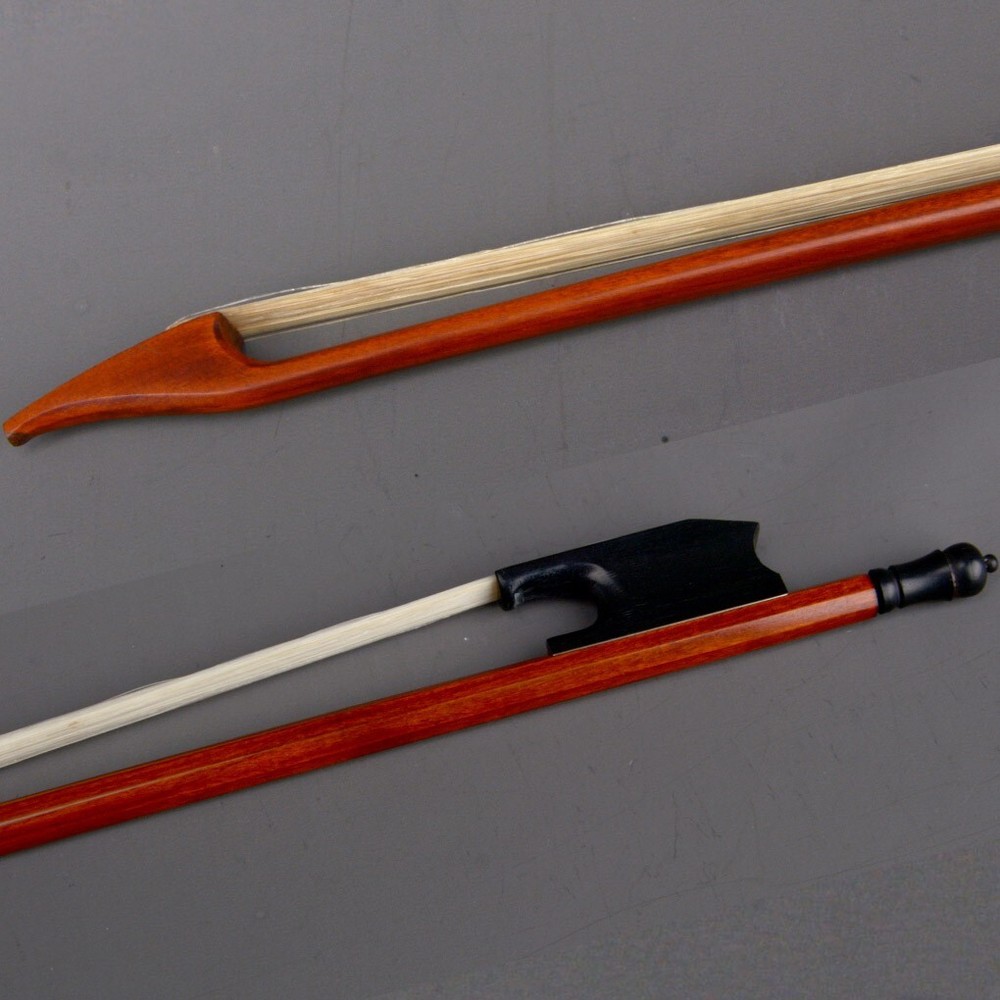 Pro Master Baroque Style Pernambuco Violin Bow 4/4 Special Ebony Frog Light Fast