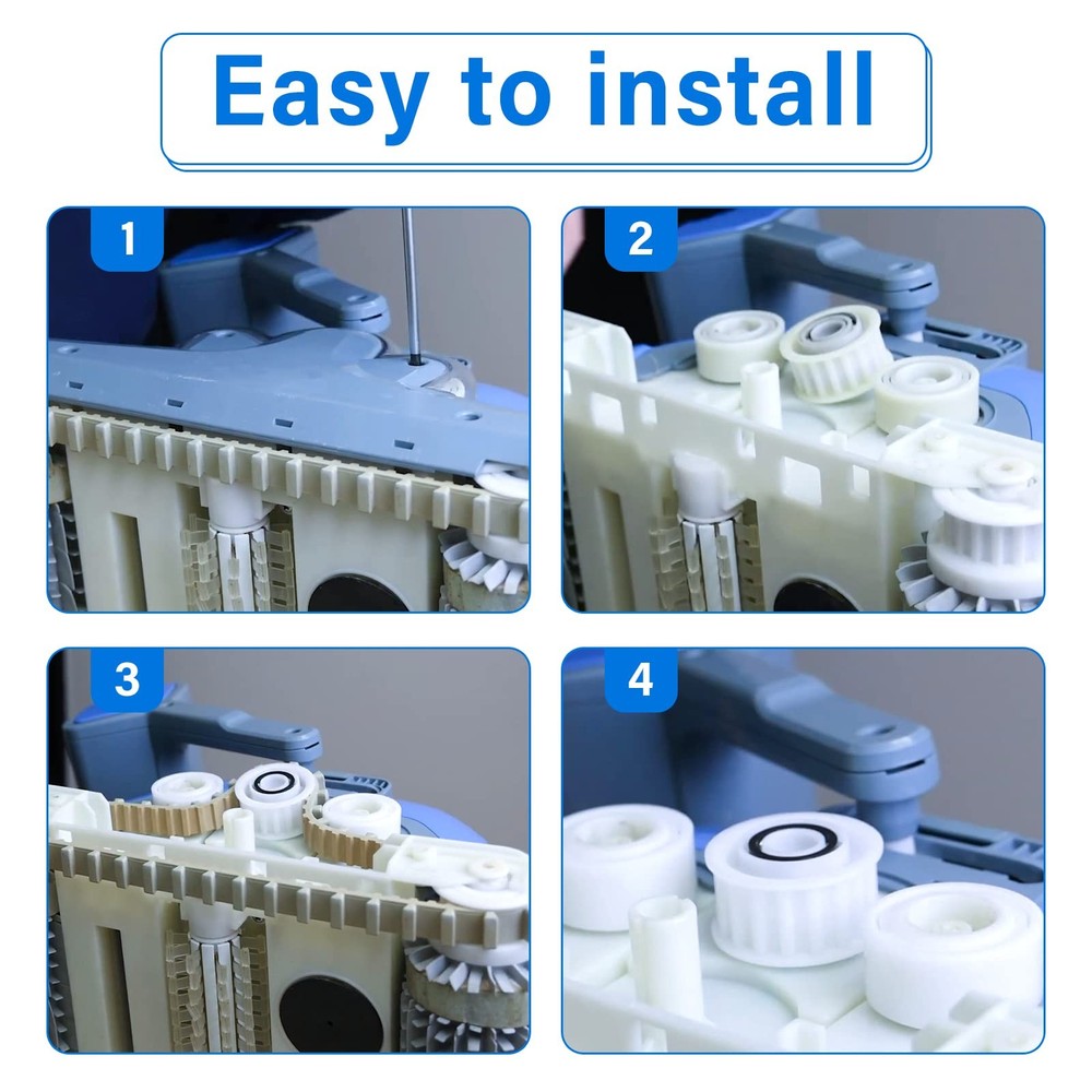 Automatic Robotic Pool Cleaner Replacement Parts, Guide 3884997-R6, White