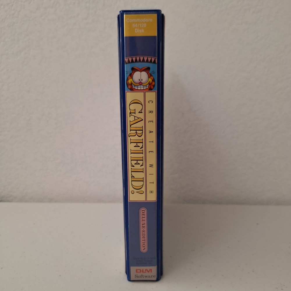 Vintage: 1987 - Create With Garfield - Deluxe Edition - Apple Computer Software
