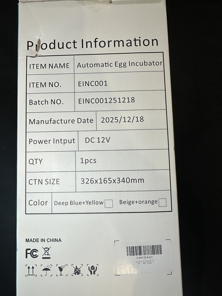 Egg Incubators for Hatching Eggs