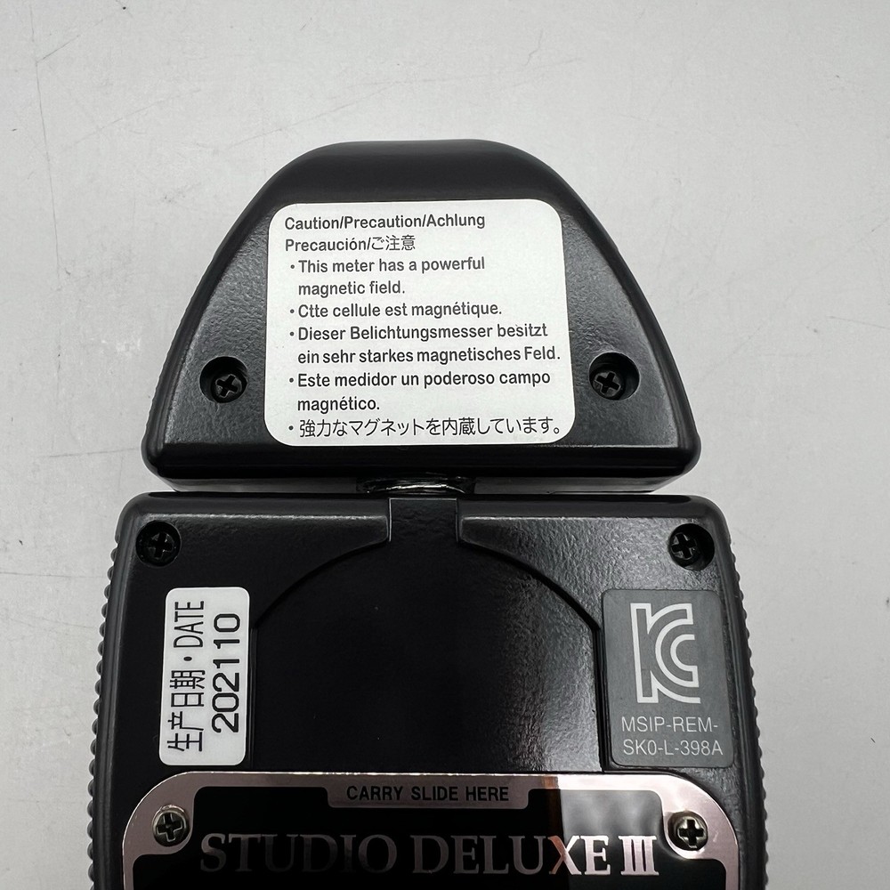 Sekonic L-398A Studio Deluxe 70th Anniversary Edition Light Meter