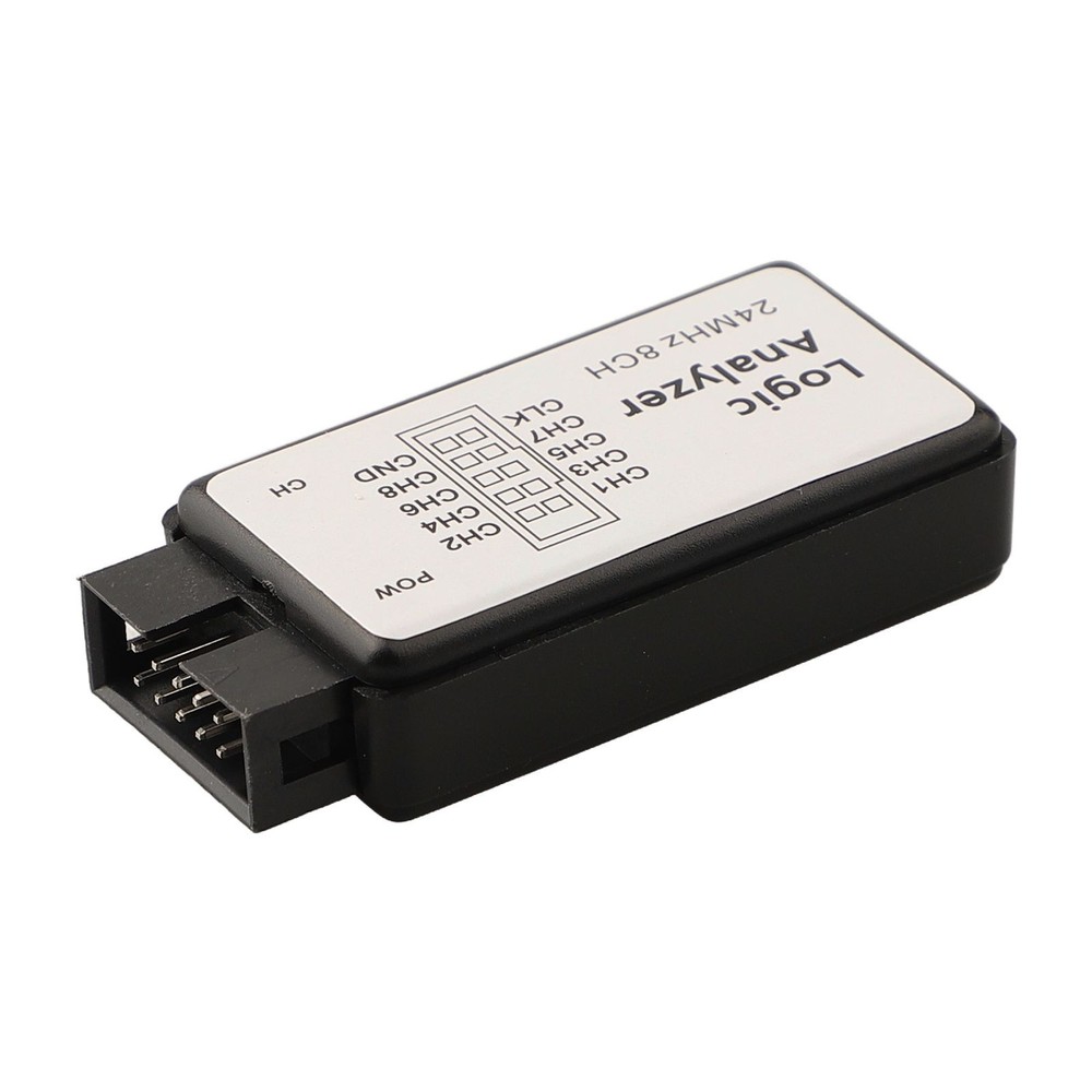 Logic Analyzer with USB Connection for Microcontrollers 8 Channel Support