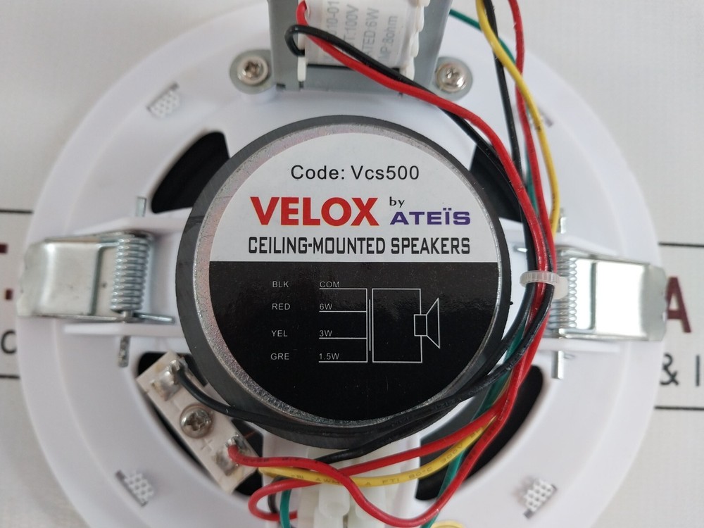 Velox vcs500 ceiling-mounted speakers
