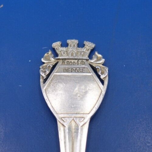 Antique 800 German silver Koln souvenir spoon