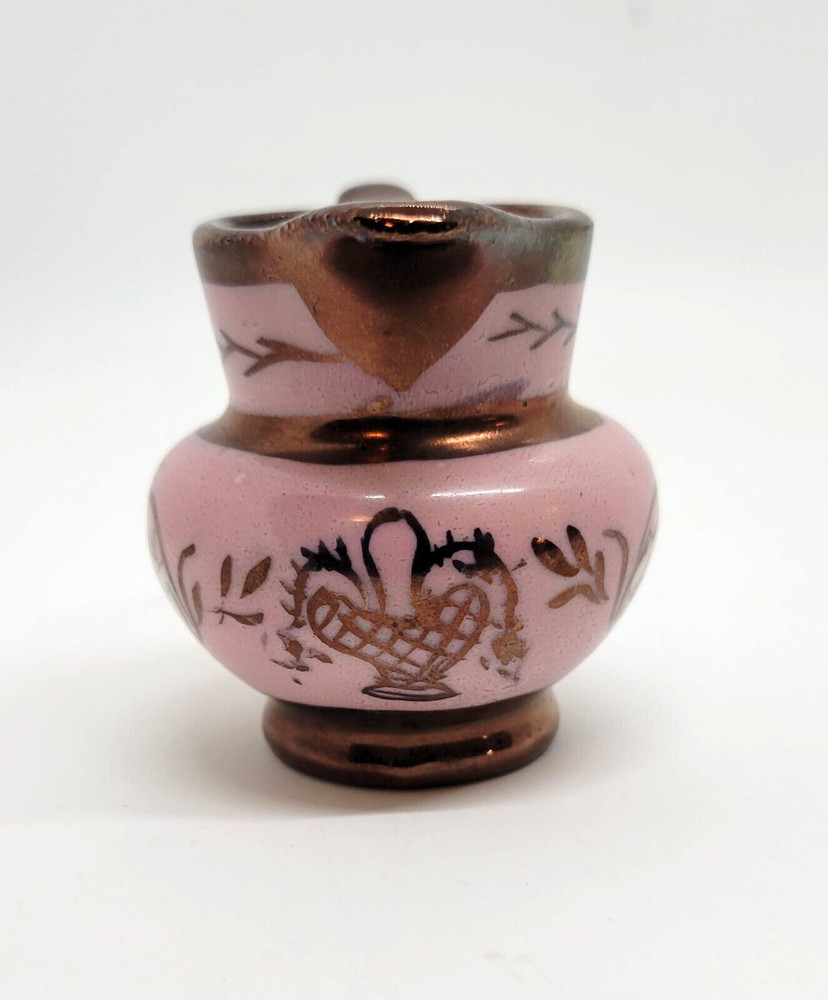 Pavelco Hand Painted 2 Ceramic Creamer w/ Handle