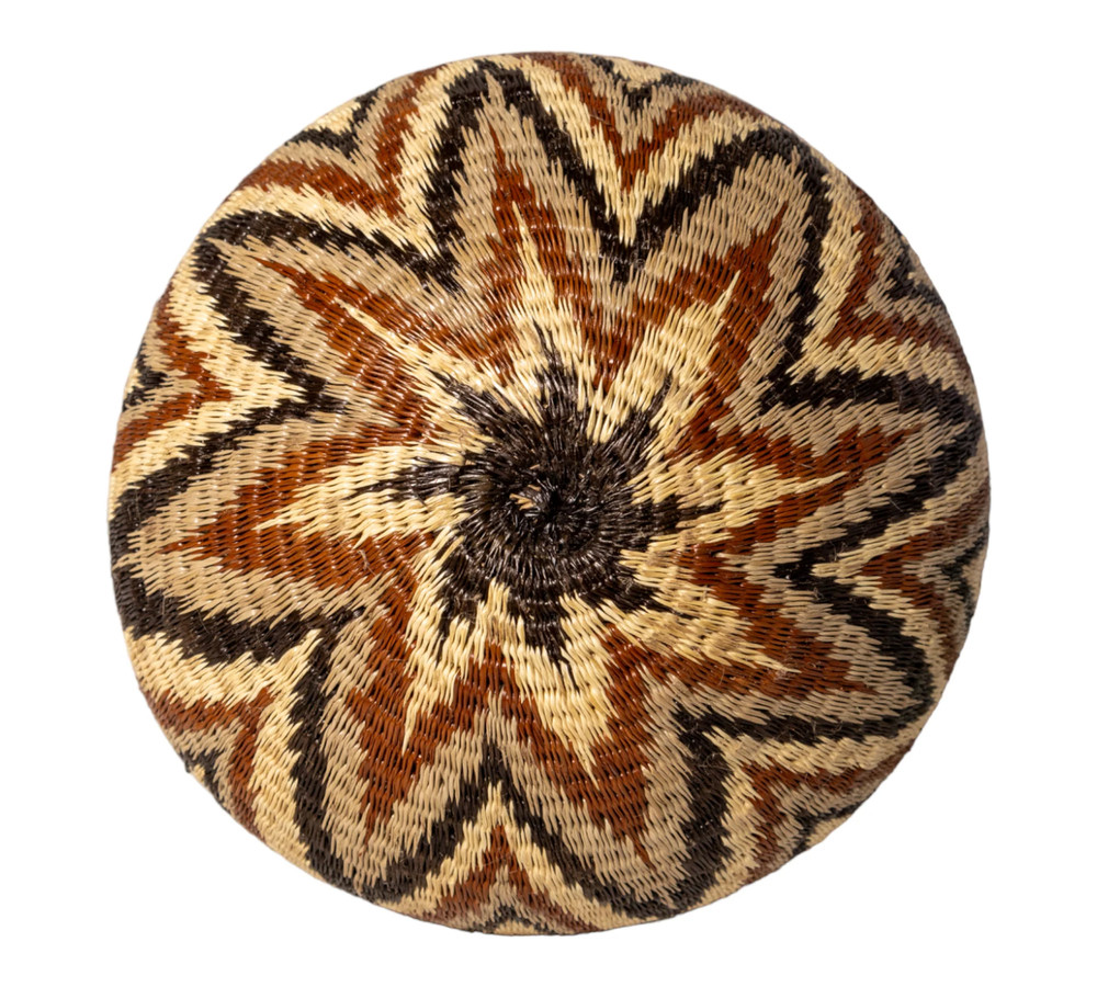 ZigZag Chevron Rainforest Basket