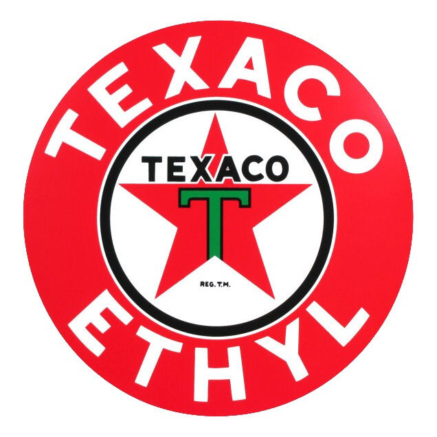 Texaco Ethyl 12" Vinyl Decal (DC178)