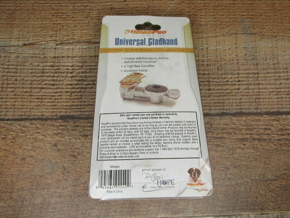 Roadpro Universal Gladhand RP-3631