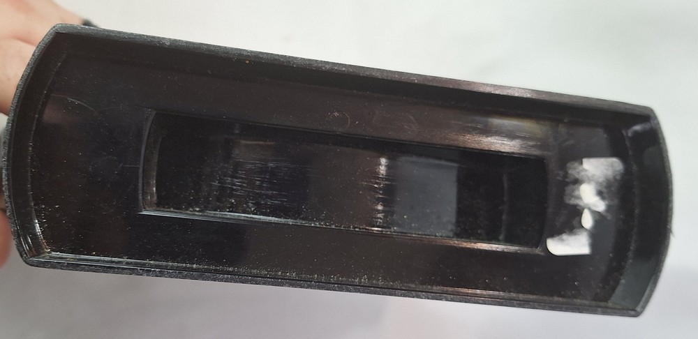 vintage double-sided Tiliting vanity mirror black 11" inches