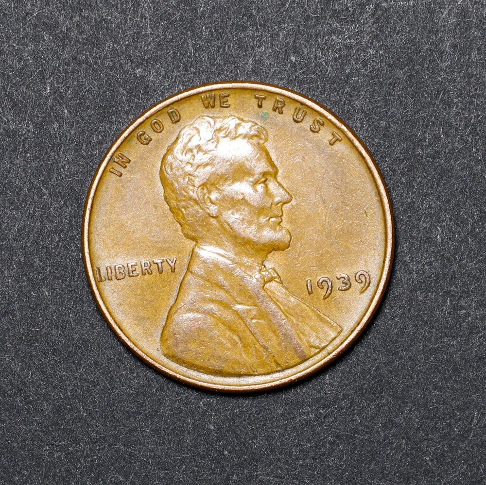 1939 Lincoln Cent - Very Nice Coin