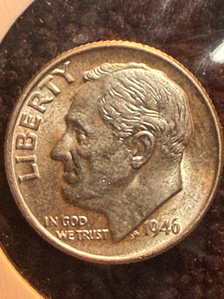 1946 10c Roosevelt Silver Dime MS