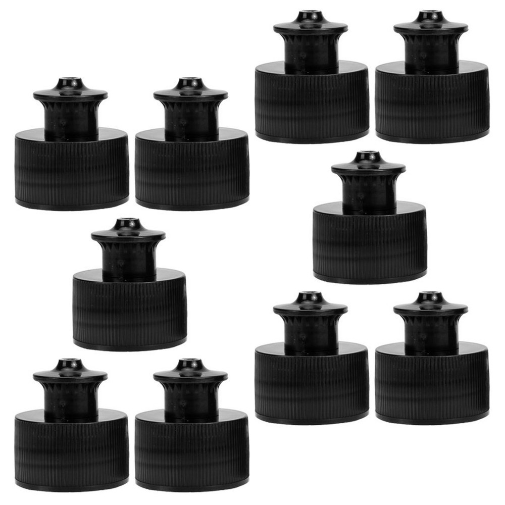 10 Pcs Hand-pulled Mineral Water Cover Replacement Tops for Bottles Caps
