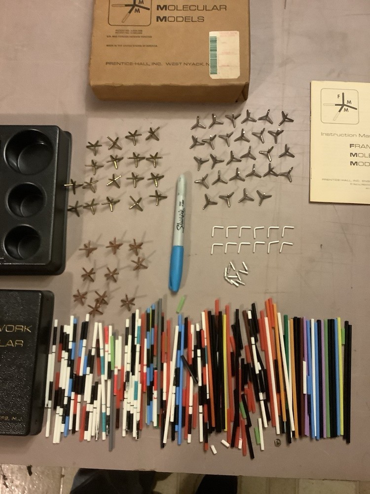 Vintage Framework Molecular Models Prentice - Hall Texas A&M Bookstore