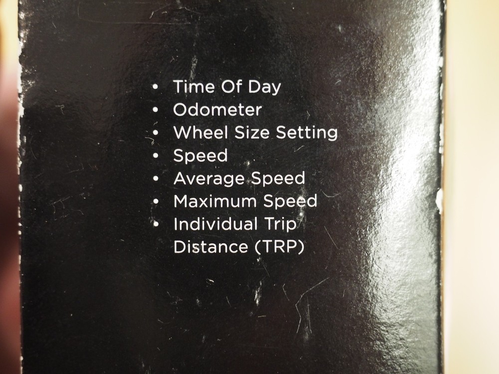 Specialized SpeedZone Sport Wired Cycling Computer - 7 Functions Black NEW