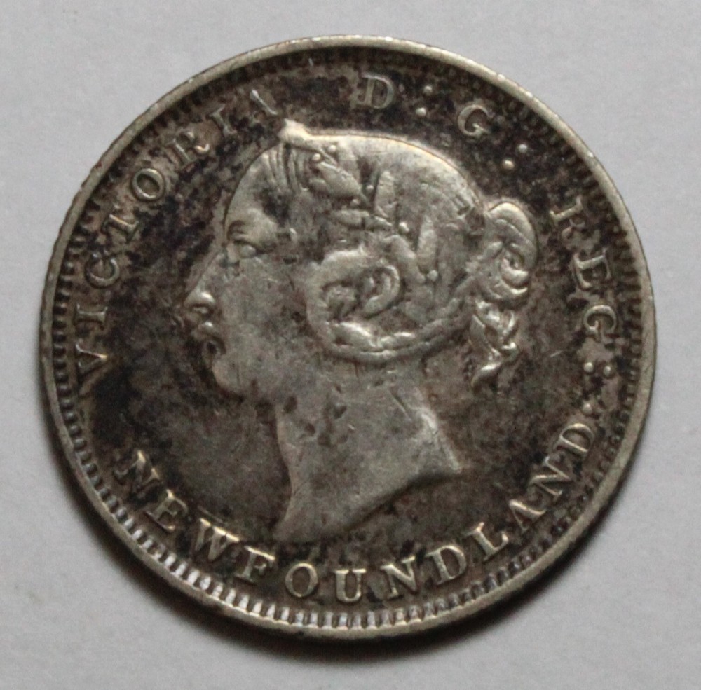1896 Newfoundland 5 Cents DU46