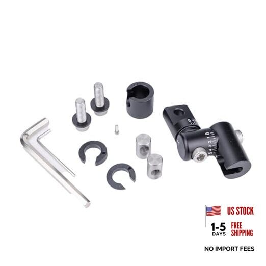 Single Side Adjustable Bow stabilizer, Shooting Single Side V-Bar QD Mount