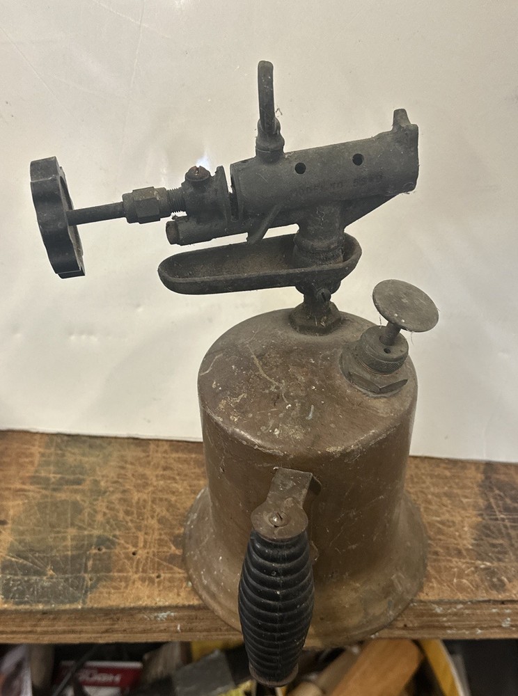 Vintage Blow Torch Hand Tools Untested Decor