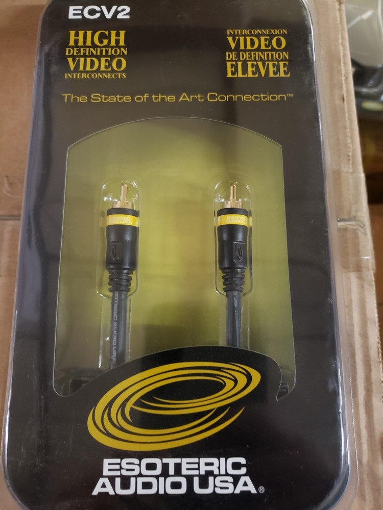 ESOTERIC AUDIO ECV2 SERIES RCA VIDEO INTERCONNECT CABLE
