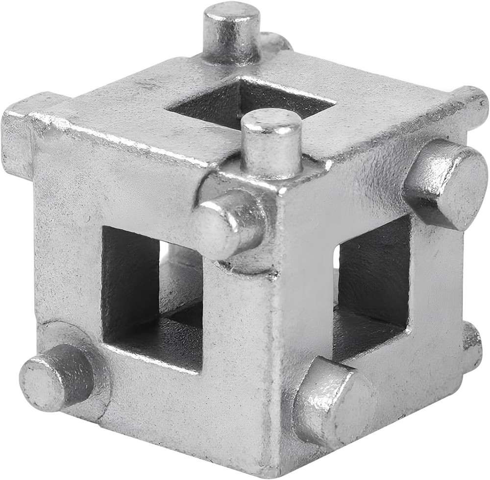 3/8" Disc Brake Piston Caliper Wind Back Cube Tool, Stainless Steel Cube Manual