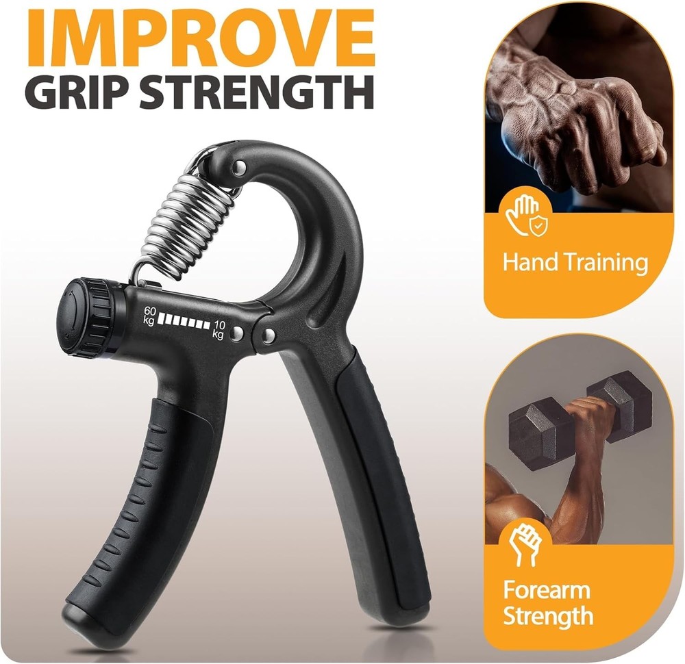 Compact Grip Strength Trainer with Heavy-Duty Design - Boost Your Grip Strength