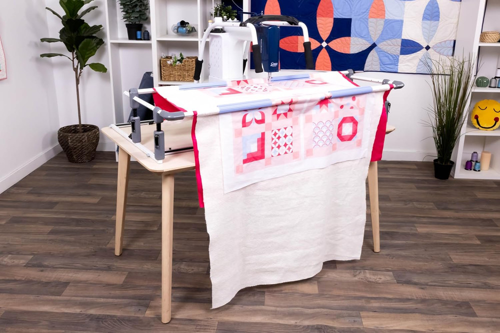 Cutie Breeze Portable Quilting Frame for Beginners - Easy Table Top Setup
