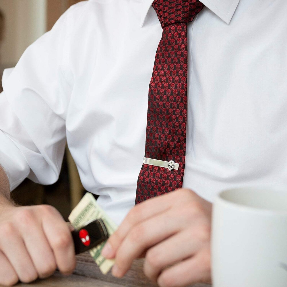 Marvel Spider-Man Mask Red Men's Tie