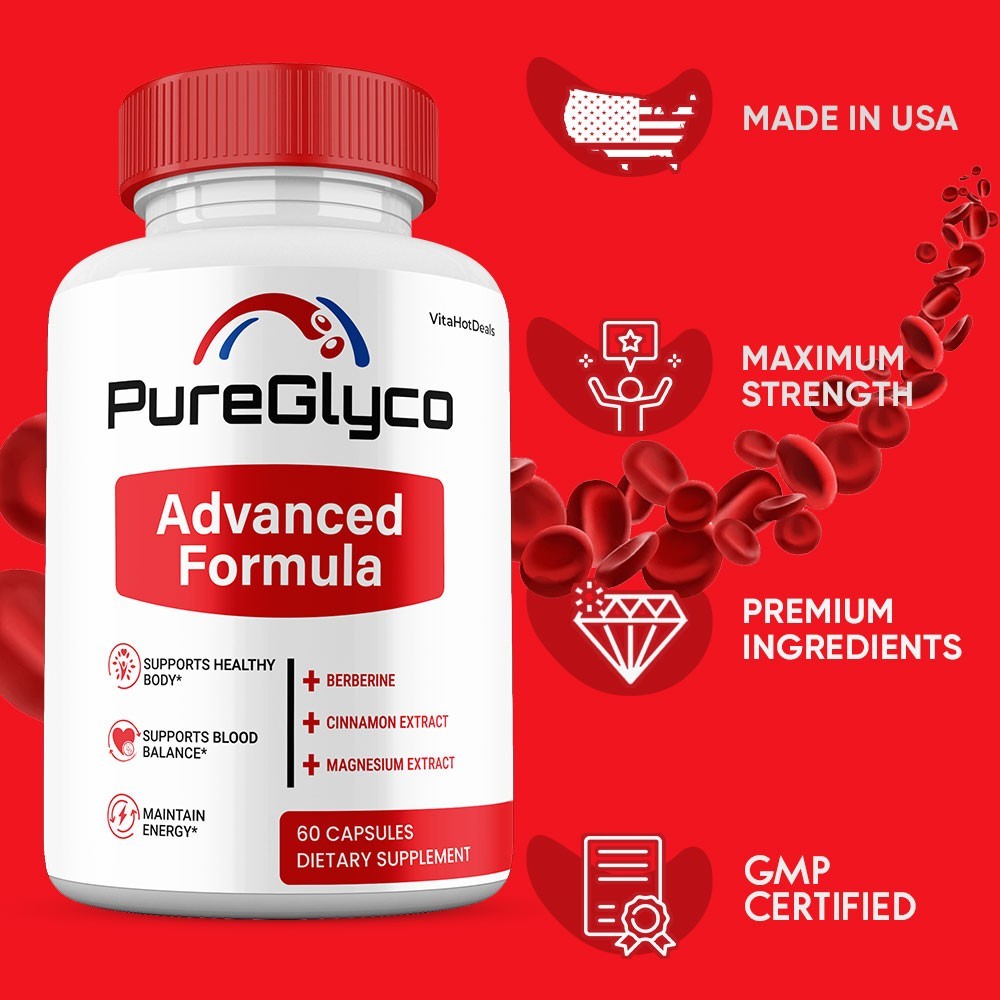 PureGlyco Capsules, Max Strength Glycogen Support Supplement (1 pack)