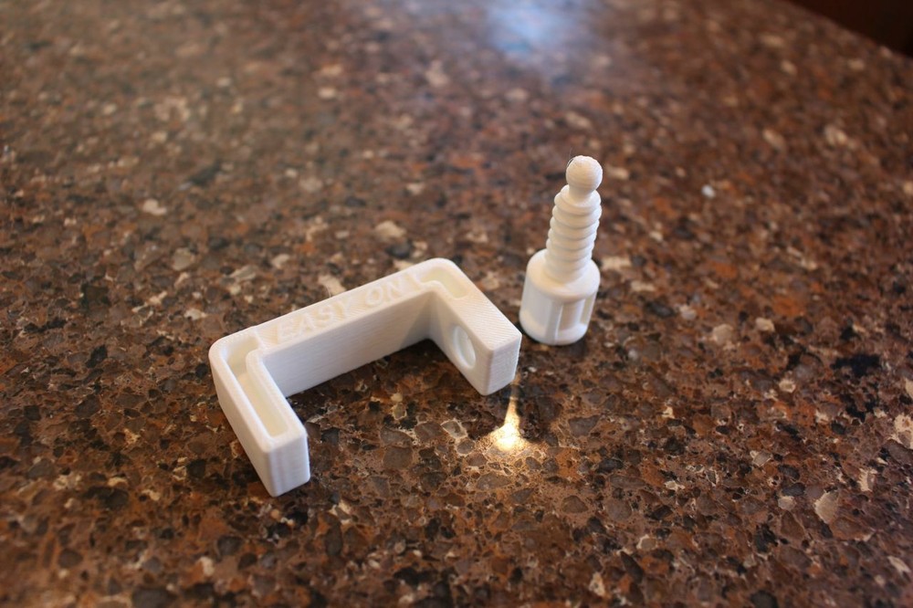 EasyOn The Portable Pontoon Beverage Holder!