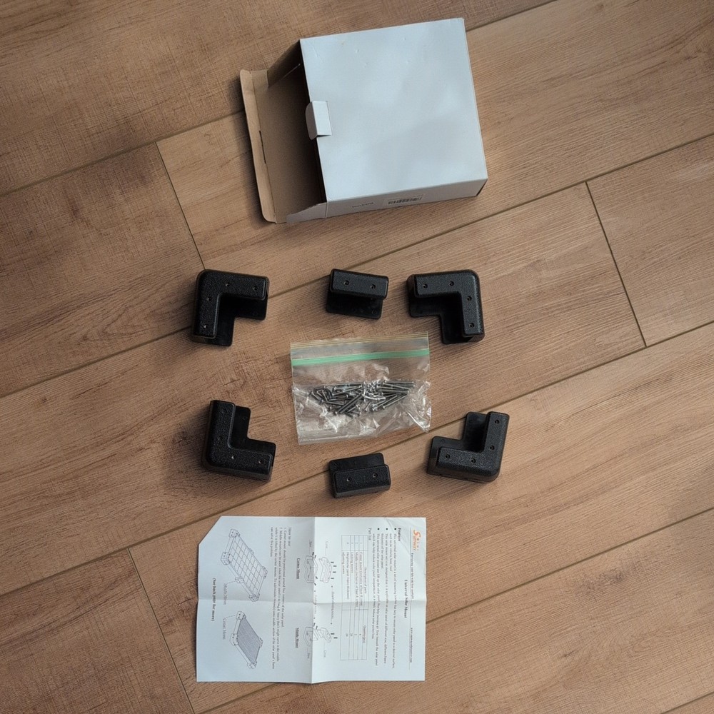 Sunway Solar Panel Mounting Brackets Corner Mount Kits for Framed Solar Panel...