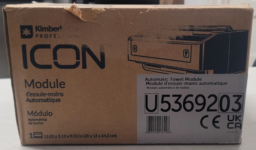 Kimberly-Clark Professional ICON 53692 Automatic Towel Module-Motion Sensor