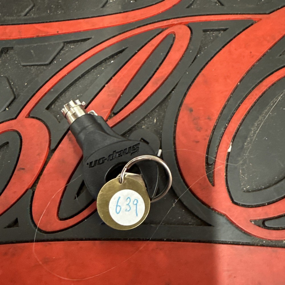 Snap-On Tools Tool Box Tool Storage Key K639