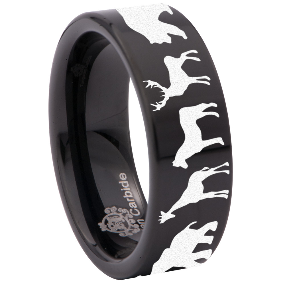 Animal Lovers Tungsten Carbide Ring